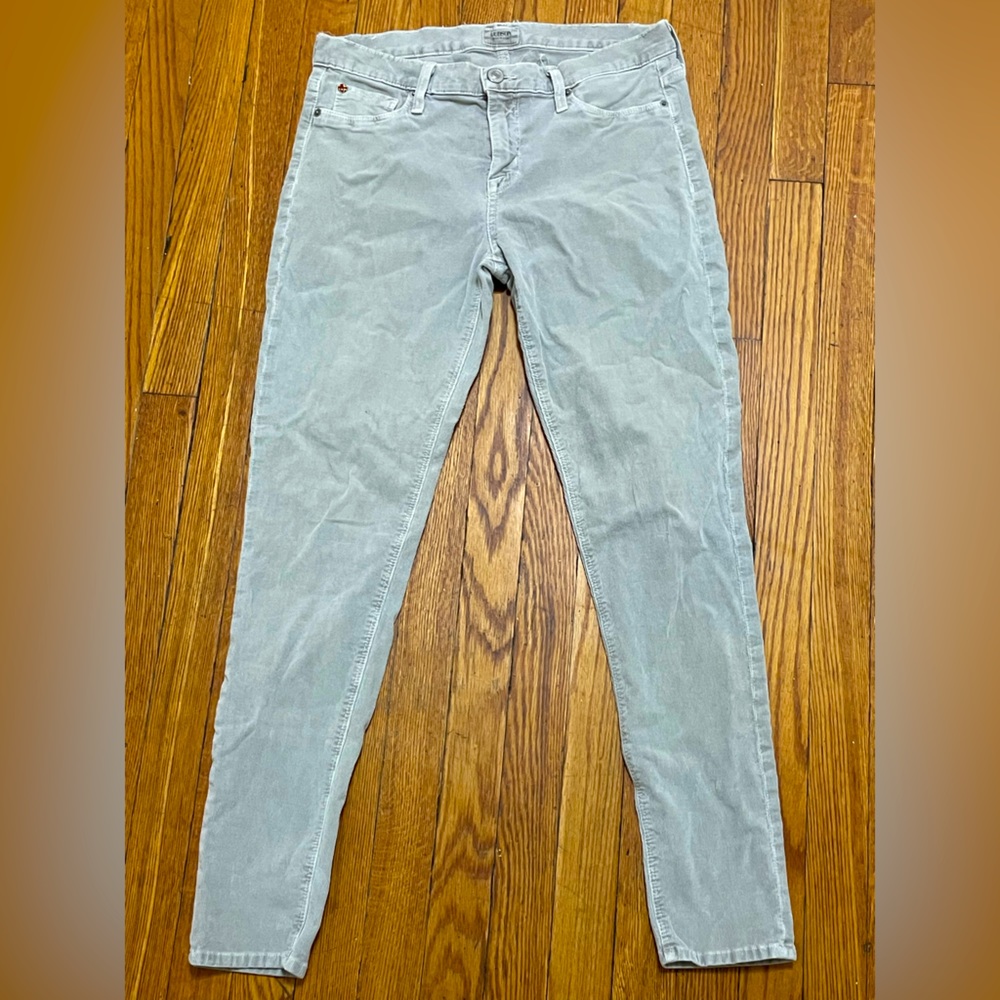 Hudson Midrise Super Skinny Nico corduroy jeans